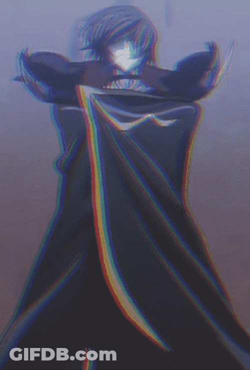 Movie Anime Character Lelouch Lamperouge GIF