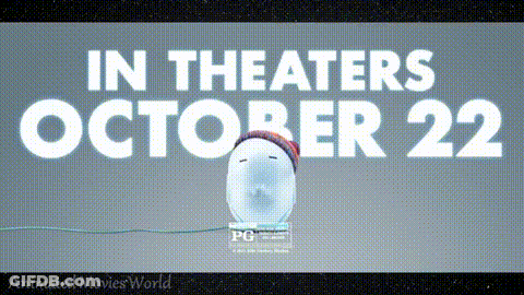 Movie Poster Coming Out October 22 GIF