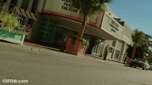 Movie Theater Sign Ocean Festival Theater GIF