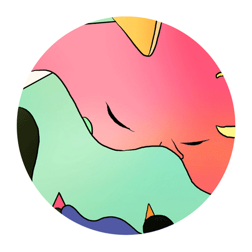 Moving Abstract Art GIF
