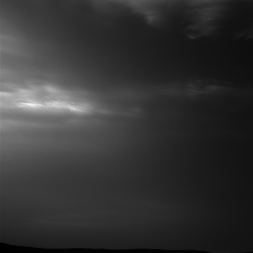 Moving Dark And Stormy Clouds GIF