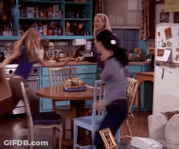 Moving Day Friends Season 6 Running GIF