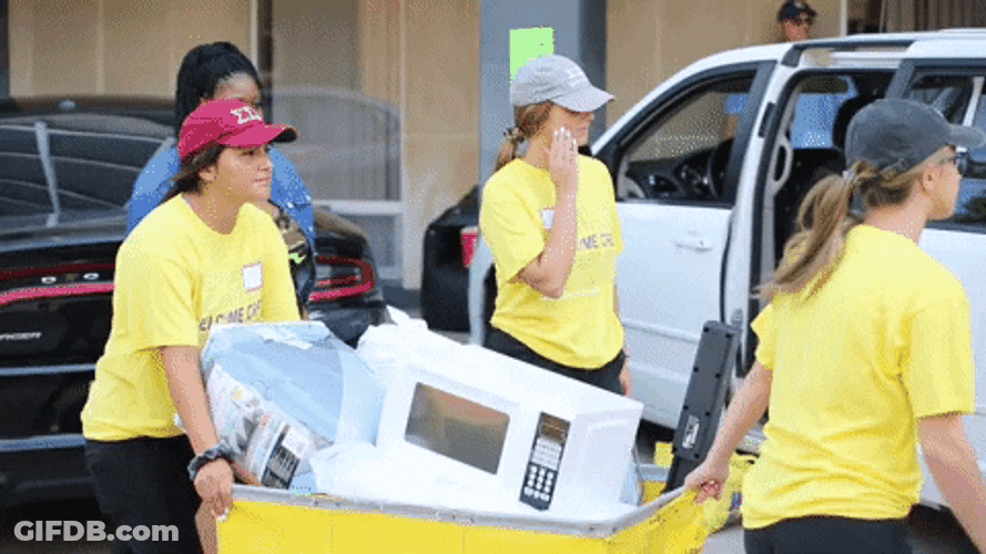 Moving Day Western Illinois University GIF
