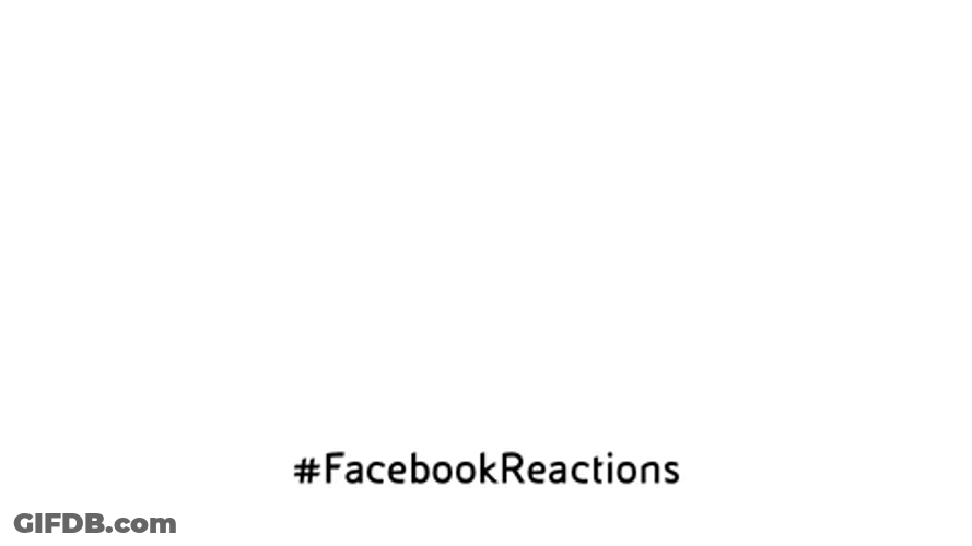 Moving Facebook Like Button And Reactions GIF