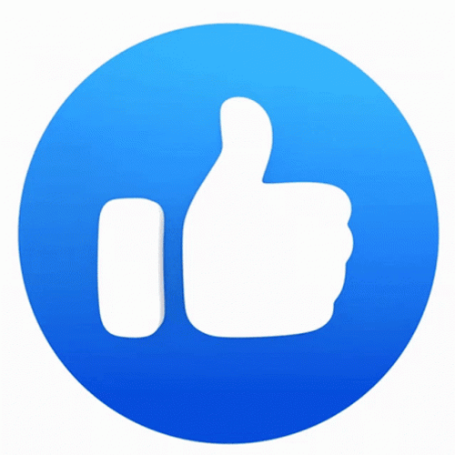 Moving Facebook Like Button GIF