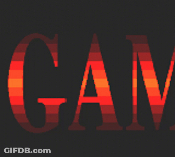Moving Game Over GIF
