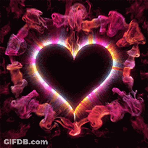 Moving Heart Animation GIF