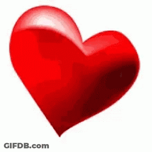 Moving Heart Beats Fast GIF