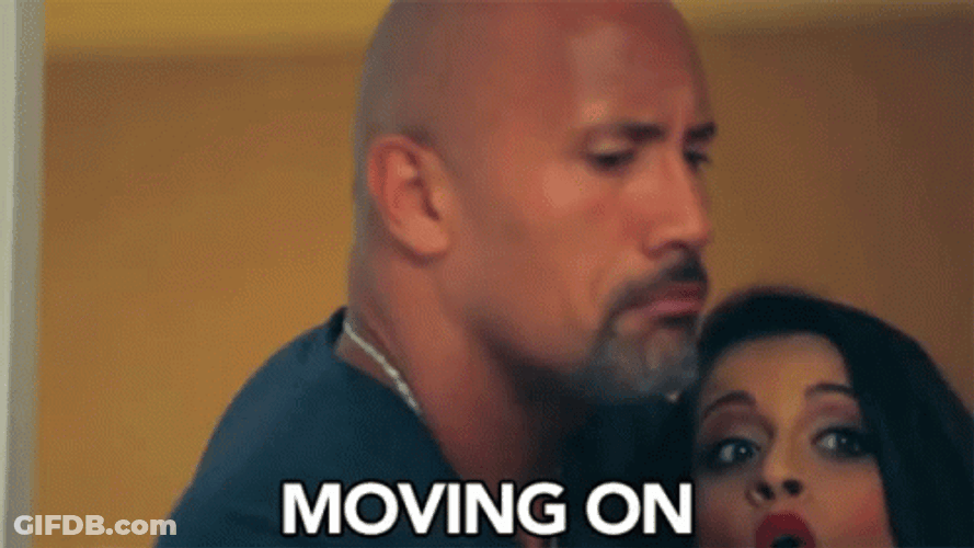 Moving On Anyway GIF