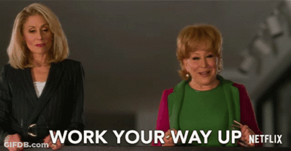 Moving On Up Bette Midler Hadassah Gold GIF