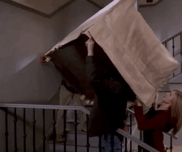 Moving Rachel Joey Friends GIF