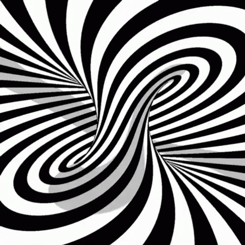 Moving Swirls Optical Illusion GIF