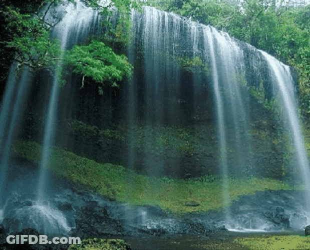 Moving Water Tiny Falls GIF