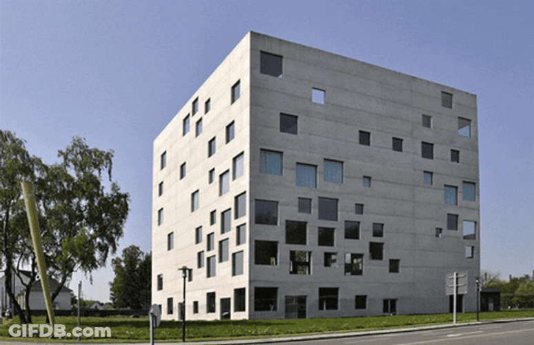 Moving Windows Architecture GIF