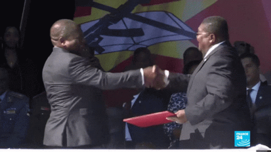 Mozambique Peace Hug GIF