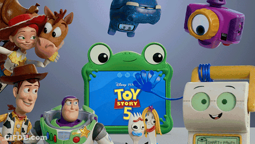 Mr. And Mrs. Potato Head Toy Story GIF