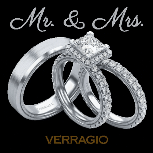 Mr. And Mrs. Wedding Ring GIF