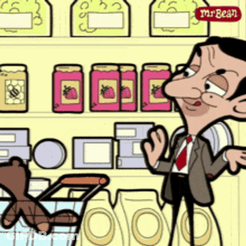 Mr. Bean Animated Cartoon Series GIF