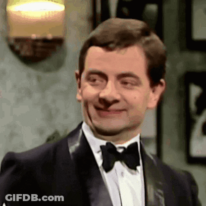 Mr Bean In Tuxedo And Bow Tie GIF