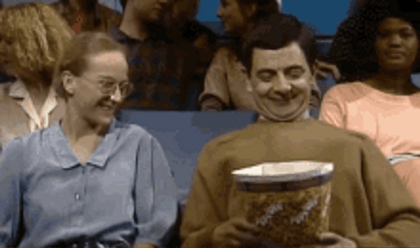 Mr. Bean Movie Date GIF