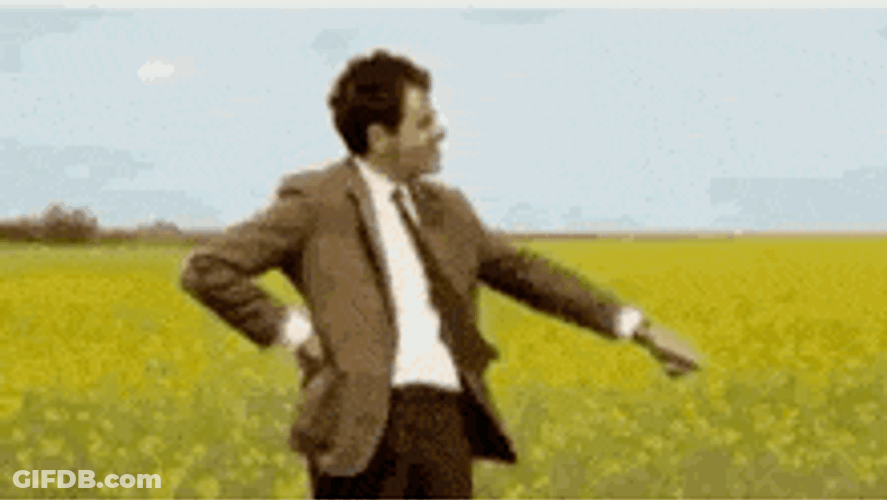 Mr Bean Mr Bean Waiting GIF