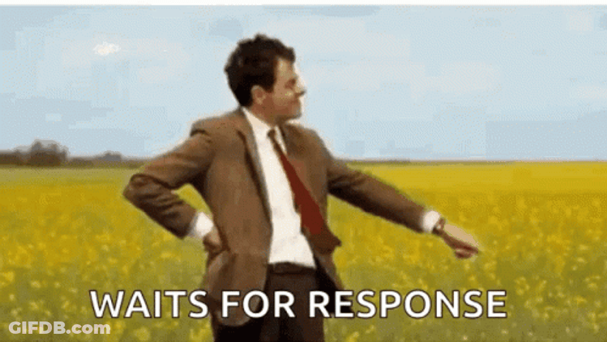 Mr Bean Waiting GIF