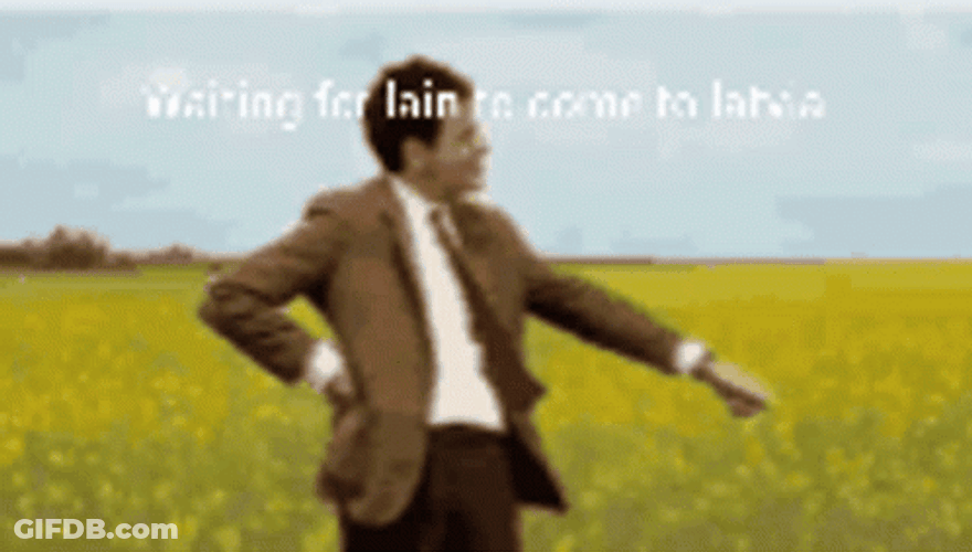 Mr Bean Waiting GIF
