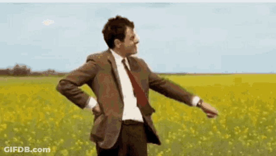 Mr Bean Waiting GIF