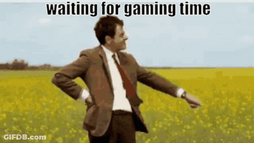 Mr Bean Waiting GIF