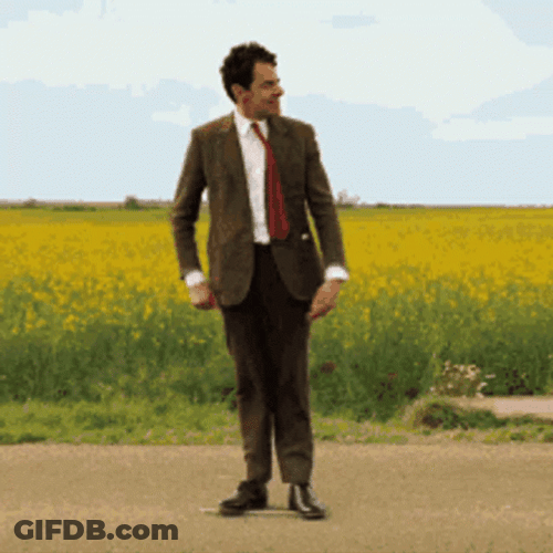 Mr Bean Waiting GIF