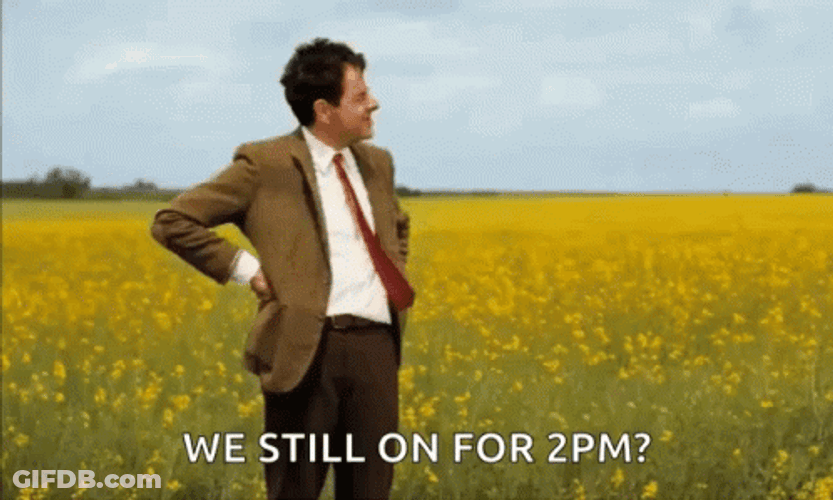 Mr Bean Waiting GIF