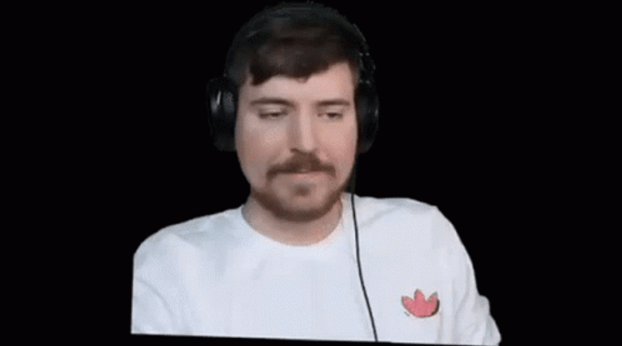 Mr Beast Listening Meme GIF