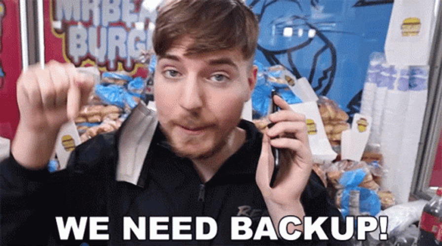Mr Beast We Back Up GIF