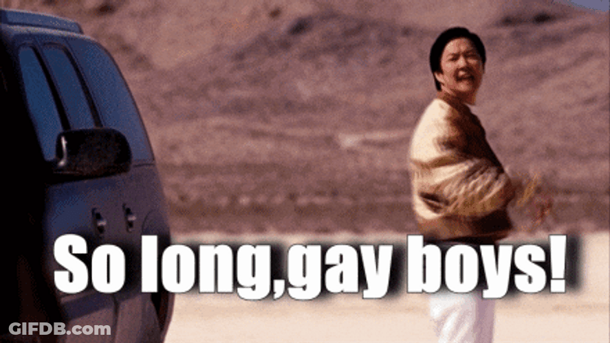 Mr Chow Ken Jeong So Long Gay Boys GIF
