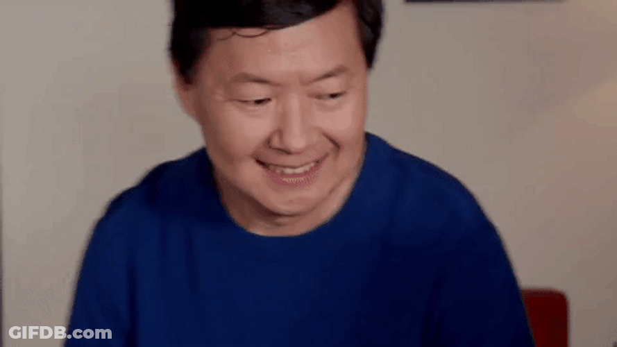Mr Chow Ken Jeong Surprise Face GIF