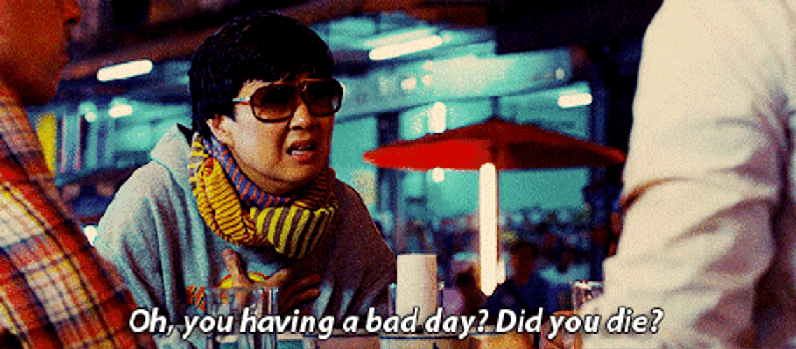 Mr Chow Ken Jeong You Having Bad Day GIF