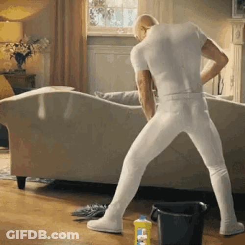 Mr Clean Dancing GIF