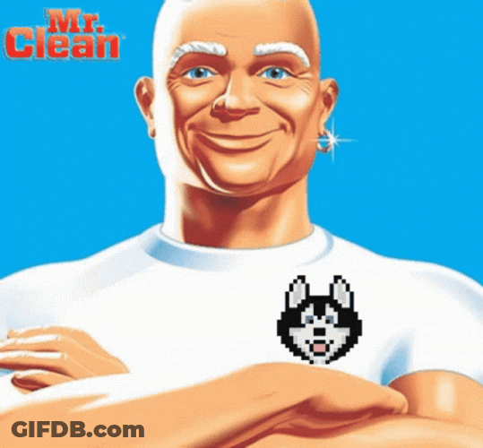 Mr Clean Thug Life Sunglasses Meme GIF