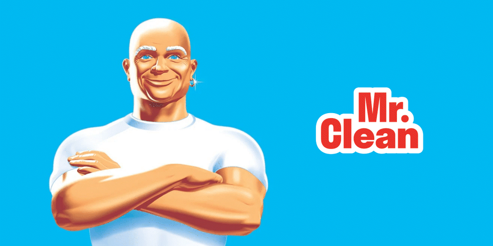 Mr Clean Transition To Mr Bean GIF