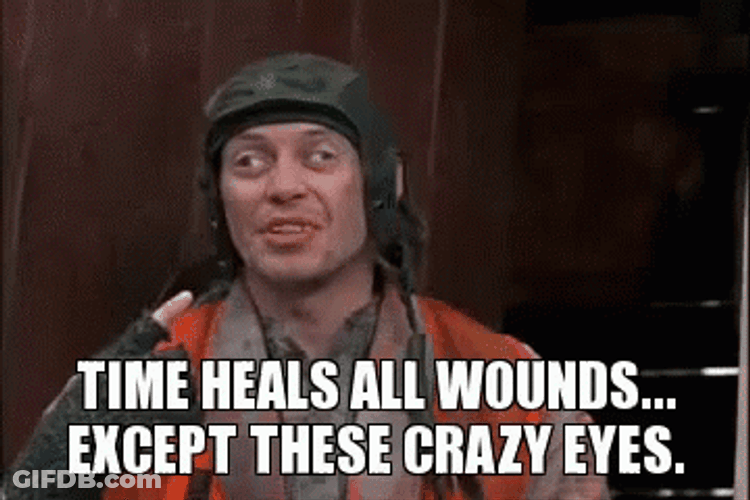 Mr. Deeds Crazy Eyes Time Heals GIF