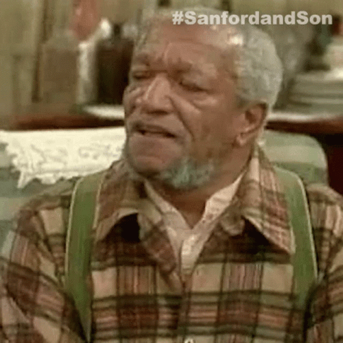 Mr Fred Sanford And Son Saying Junk GIF