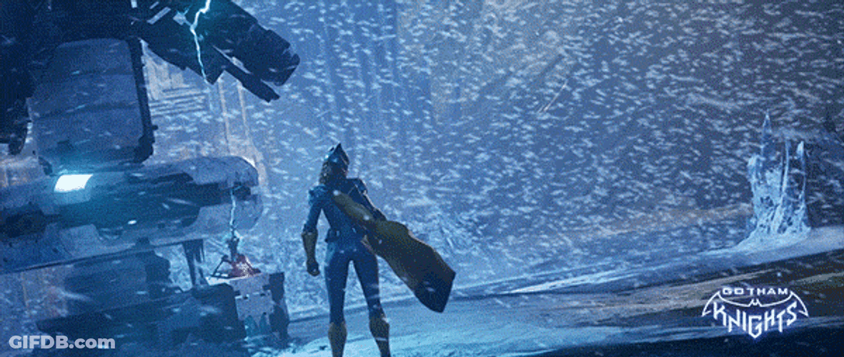Mr Freeze Barbara Gordon Fighting GIF