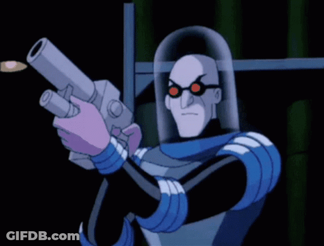 Mr Freeze Heart Of Ice GIF