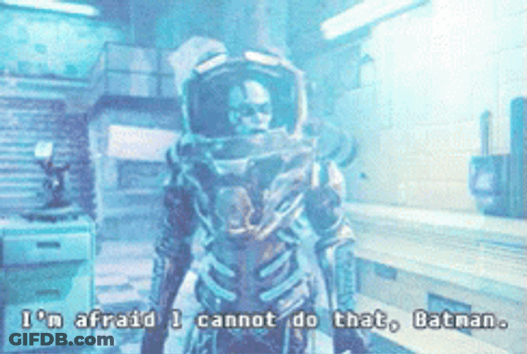 Mr Freeze Supervillain Doubtful GIF