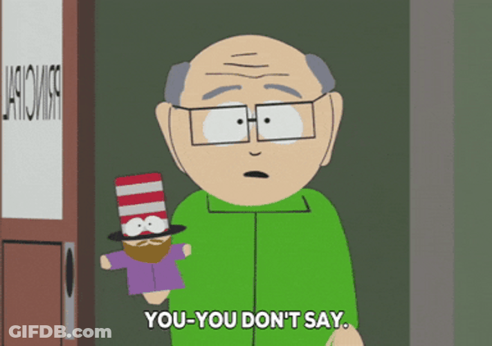 Mr Garrison GIF