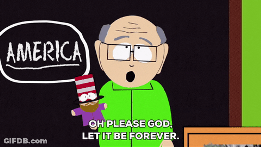 Mr Garrison Please Let It Be Forever GIF