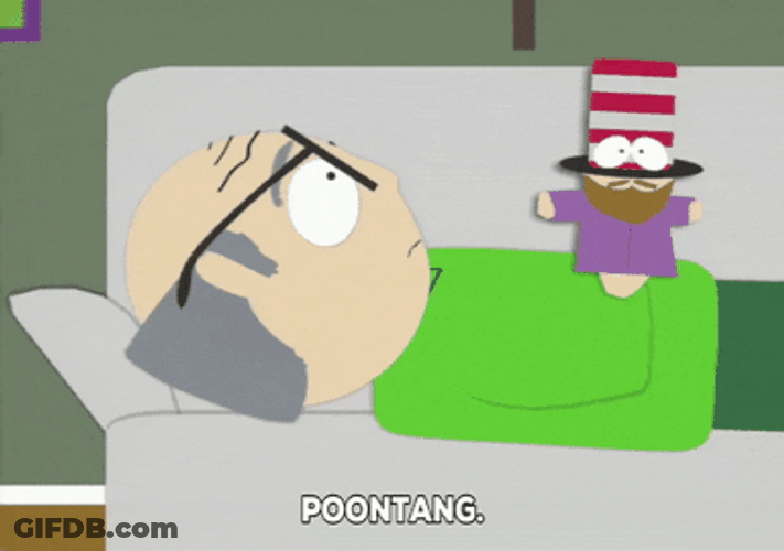 Mr Garrison Resting On Couch GIF