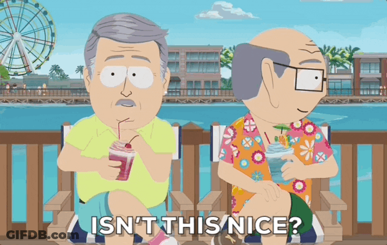Mr Garrison With Rick Isnt This Nice GIF
