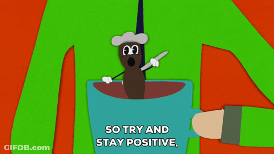 Mr Hankey Bathing On A Cup GIF