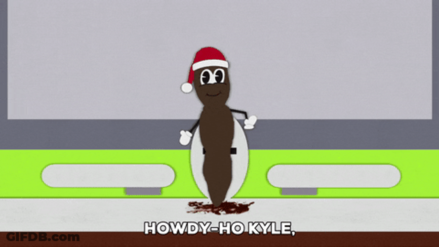 Mr Hankey Gosh Your Looking Swell GIF